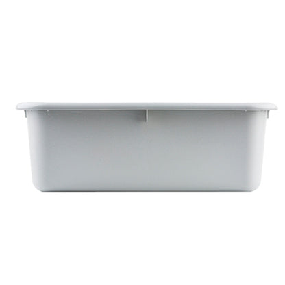 Tablecraft 7 Inch Gray Deep Dish Box, 1 x 12 each Case - DOT product image 6