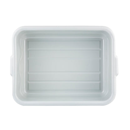 Tablecraft 7 Inch Gray Deep Dish Box, 1 x 12 each Case - DOT product image 2