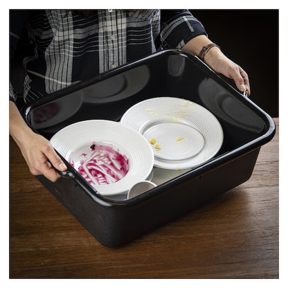Tablecraft 7 Inch Black Tote Box, 1 x 12 each Case - DOT product image 4