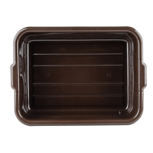 Tablecraft 7 Inch Brown Tote Box, 1 x 12 each Case - Food Storage Containers
