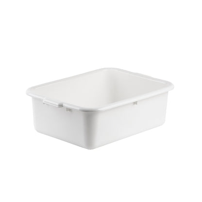 Tablecraft 7 Inch White Tote Box, 1 x 12 each Case - DOT product image 3