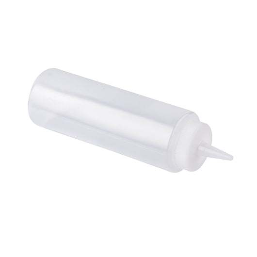 Tablecraft 8 Ounce Natural Cone Tip Clear Squeeze Bottle, 1 x 72 each Case - DOT product image 2