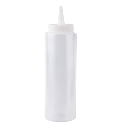 Tablecraft 8 Ounce Natural Dispenser, 1 x 12 each Case - Squeeze Bottles & Dispensers