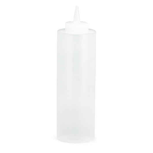 Tablecraft 12 Ounce Natural Dispenser Squeeze Bottle, 1 x 36 each Case - Squeeze Bottles & Dispensers