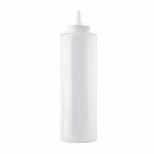 Tablecraft 24 Ounce Natural Clear Squeeze Bottle, 1 x 12 each Case - DOT product image 5