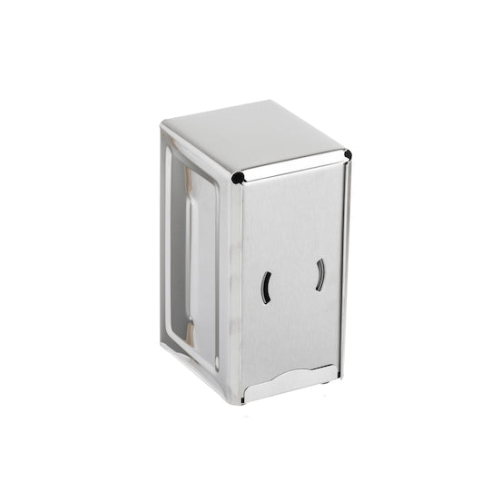 Tablecraft Full Size Stainless Steel Napkin Holder, 1 x 1 each Case - GS1 product shown out of package