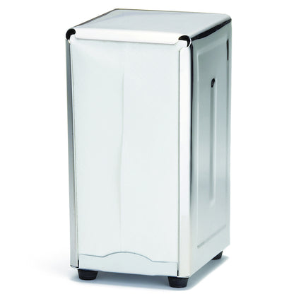 Tablecraft Full Size Stainless Steel Napkin Holder, 1 x 1 each Case - GS1 product-in-use image