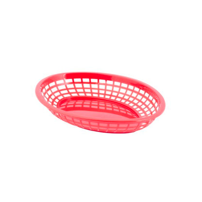 Tablecraft 11.7 Inch Red Oval Jumbo Basket, 1 x 36 each Case - DOT product image 3