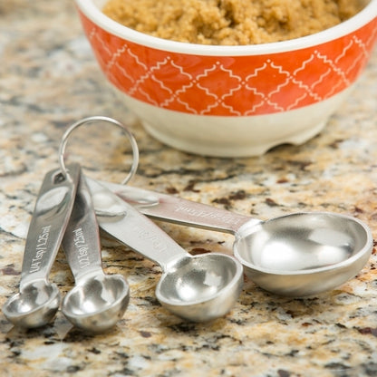 Tablecraft Premium 4 Piece Measuring Spoon Set, 1 x 1 ST Case - DOT product image 5