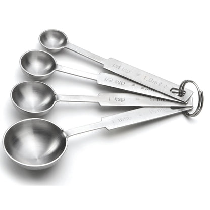 Tablecraft Premium 4 Piece Measuring Spoon Set, 1 x 1 ST Case - DOT product image 6