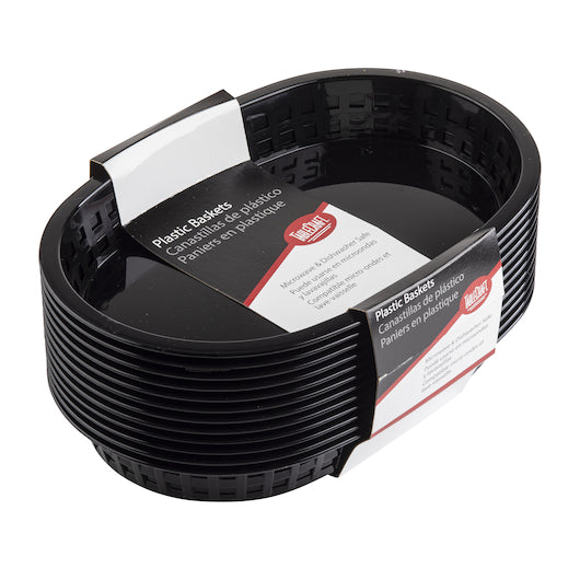 Chicago Platter Basket CASH & CARRY CHICAGO BASKET BLACK, 1 x 12 ct Case - DOT product image 3