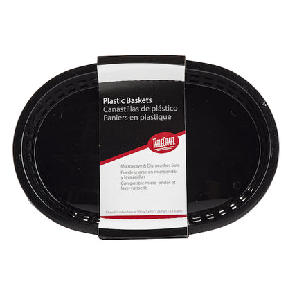 Chicago Platter Basket CASH & CARRY CHICAGO BASKET BLACK, 1 x 12 ct Case - DOT product image 2