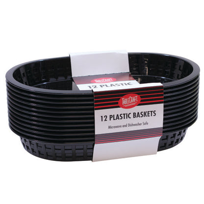 Chicago Platter Basket CASH & CARRY CHICAGO BASKET BLACK, 1 x 12 ct Case - DOT product image 8