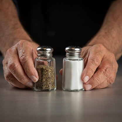 Tablecraft SHAKER SALT & PEPPER GLASS 1 OUNCE, 4 x 12 ct Case - DOT product image 8