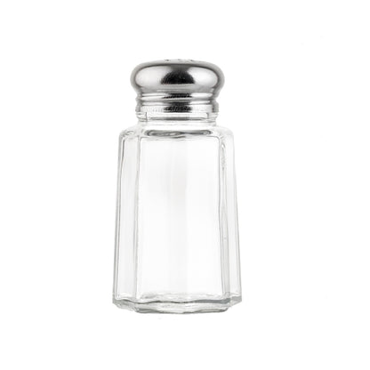 Tablecraft SHAKER SALT & PEPPER GLASS 1 OUNCE, 4 x 12 ct Case - DOT product image 5
