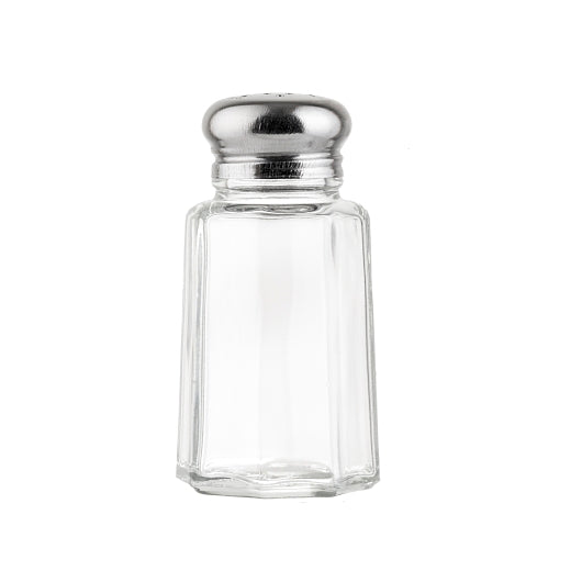Tablecraft SHAKER SALT & PEPPER GLASS 1 OUNCE, 4 x 12 ct Case - DOT product image 6