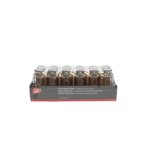Tablecraft 2 Ounce Paneled Glass Salt and Pepper Shaker, 4 x 12 ct Case - DOT product image 3