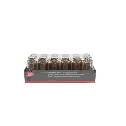 Tablecraft 2 Ounce Paneled Glass Salt and Pepper Shaker, 4 x 12 ct Case - DOT product image 3
