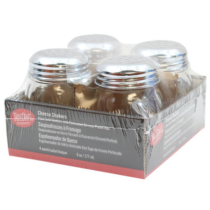 Tablecraft 6 Ounce Cheese Shaker, 6 x 4 ct Case - Alternate product angle or state