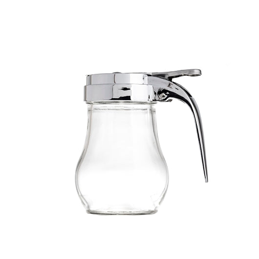 Tablecraft 6 Ounce Syrup Dispenser, 4 x 4 ct Case - Food Storage Containers
