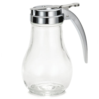 Tablecraft DISPENSER SYRUP TEARDROP GLASS 1, 4 x 4 each Case - DOT product image 3