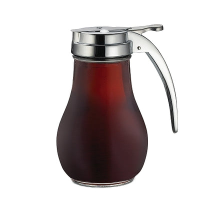 Tablecraft DISPENSER SYRUP TEARDROP GLASS 1, 4 x 4 each Case - DOT product image 5