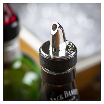 Tablecraft Chrome Black Free Flow Pourer, 1 x 12 each Case - DOT product image 5