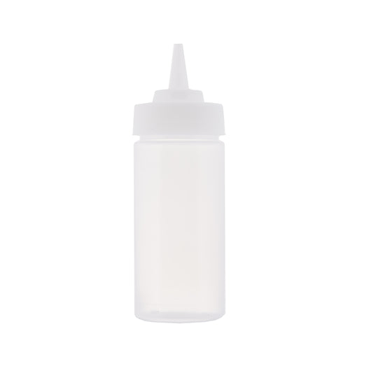 Tablecraft Squeeze Dispenser Wide Mouth Standard Tip Narrow Base 8, 1 x 36 each Case - Pantry Ingredients