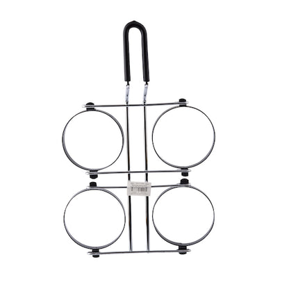 Tablecraft 4 Egg Nonstick Rings, 1 x 1 each Case - GS1 product shown out of package