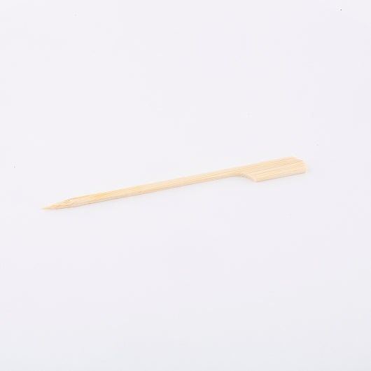 Tablecraft 4.5 Inch Bamboo Paddle Pick, 1 x 100 ct Case - GS1 product shown out of package