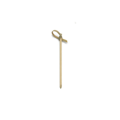 Tablecraft Knot Pick. 3.5 Inch, 12 x 100 ct Case - Toothpicks & Skewers