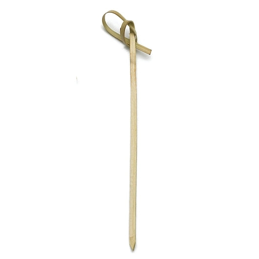 Tablecraft 4.5 Knot Bamboo Pick, 12 x 100 each Case - DOT product image 2