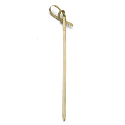 Tablecraft 4.5 Knot Bamboo Pick, 12 x 100 each Case - DOT product image 2