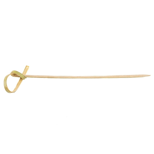 Tablecraft 4.5 Knot Bamboo Pick, 12 x 100 each Case - DOT product image 6