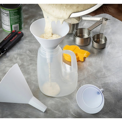Tablecraft 5 Piece Plastic Funnel Set, 1 x 1 each Case - DOT product image 6