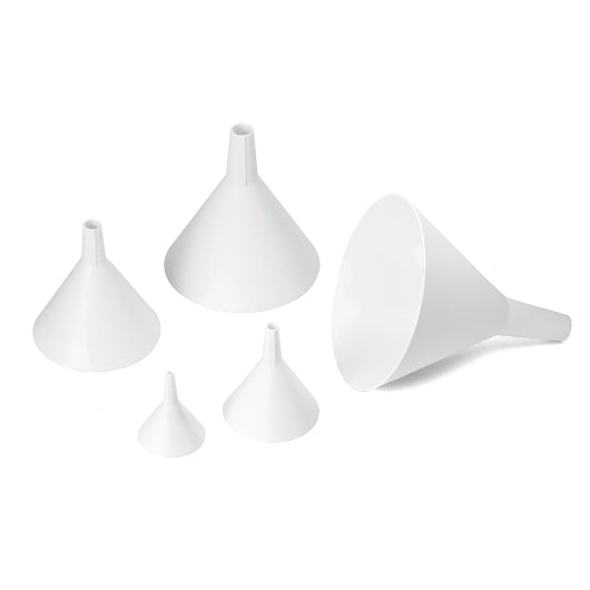 Tablecraft 5 Piece Plastic Funnel Set, 1 x 1 each Case - Disposables