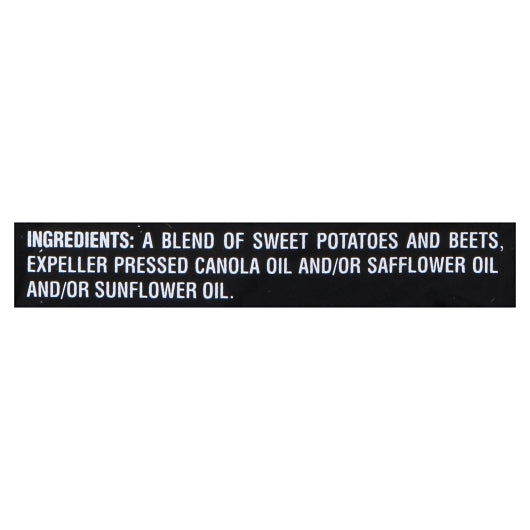 Terra Chips Sweets & Beets, 12 x 5 oz Case - Ingredients label