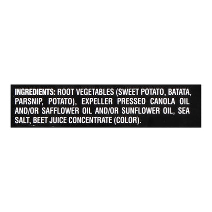Terra Chips Original Vegetable, 12 x 6.8 oz Case - Ingredients label