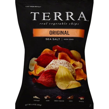 Terra Chips Original Vegetable, 12 x 6.8 oz Case - Fruit & Sides