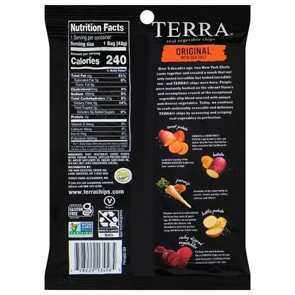 Terra Original Chips, 8 x 1.5 oz Case - Alternate product angle or state