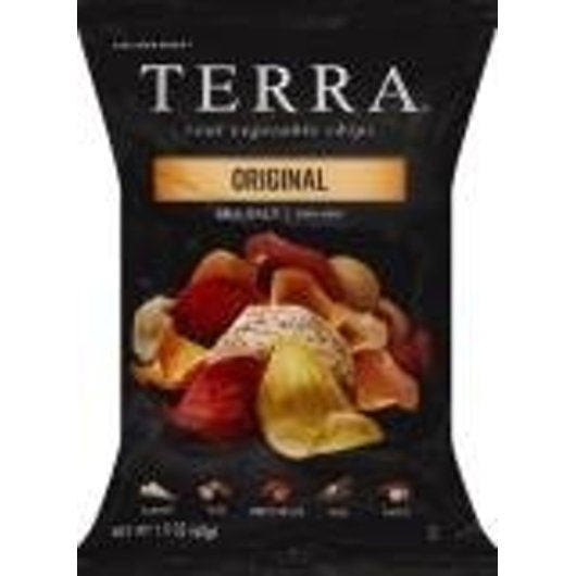 Terra Original Chips, 8 x 1.5 oz Case - Snacks