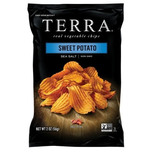 Terra Crinkles Sweets Chips, 8 x 2 oz Case - Snacks