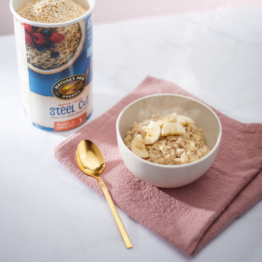 Nature's Path Steel Cut Oats Quick Cook, 6 x 24 oz Case - Breakfast Foods