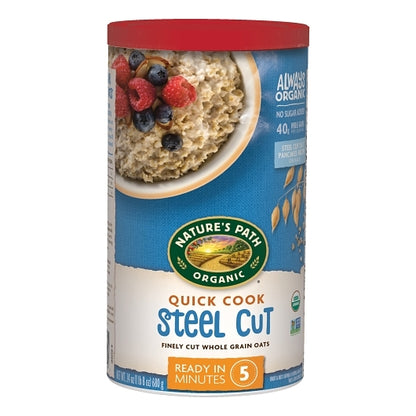 Nature's Path Steel Cut Oats Quick Cook, 6 x 24 oz Case - DOT product image 5