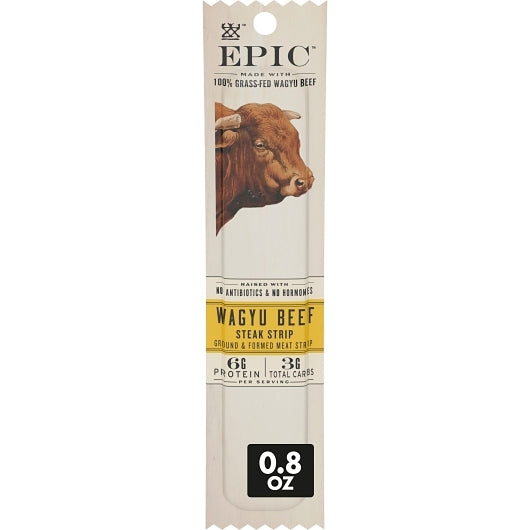 Epic Wagyu Beef Strip, 4 x 20 x 0.8 oz Case - Meat, Poultry & Seafood