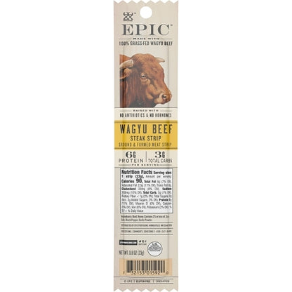 Epic Wagyu Beef Strip, 4 x 20 x 0.8 oz Case - DOT product image 5
