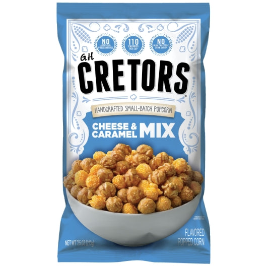 G.H. Cretors The Mix, 12 x 7.5 oz Case - Popcorn, Pretzels & Snack Mix