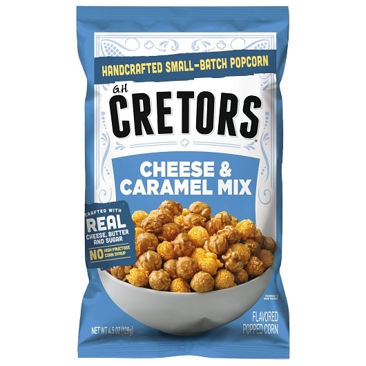 G H Cretors The Mix, 6 x 4.5 oz Case - Popcorn, Pretzels & Snack Mix