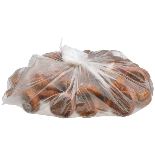 J and J Sliced Hamburger Pretzel Bun, 72 x 3.4 oz Case - Breads, Rolls & Buns