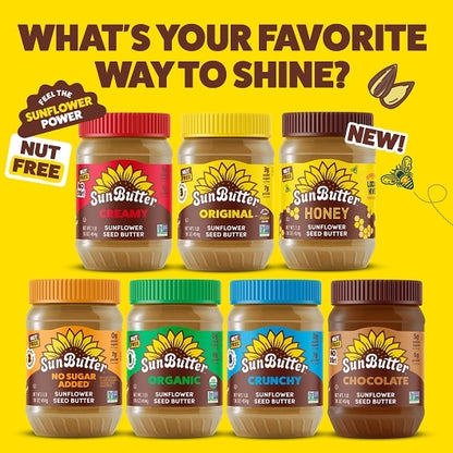 SunButter Natural SUNFLOWER Butter, 6 x 1 lb Case - DOT product image 6